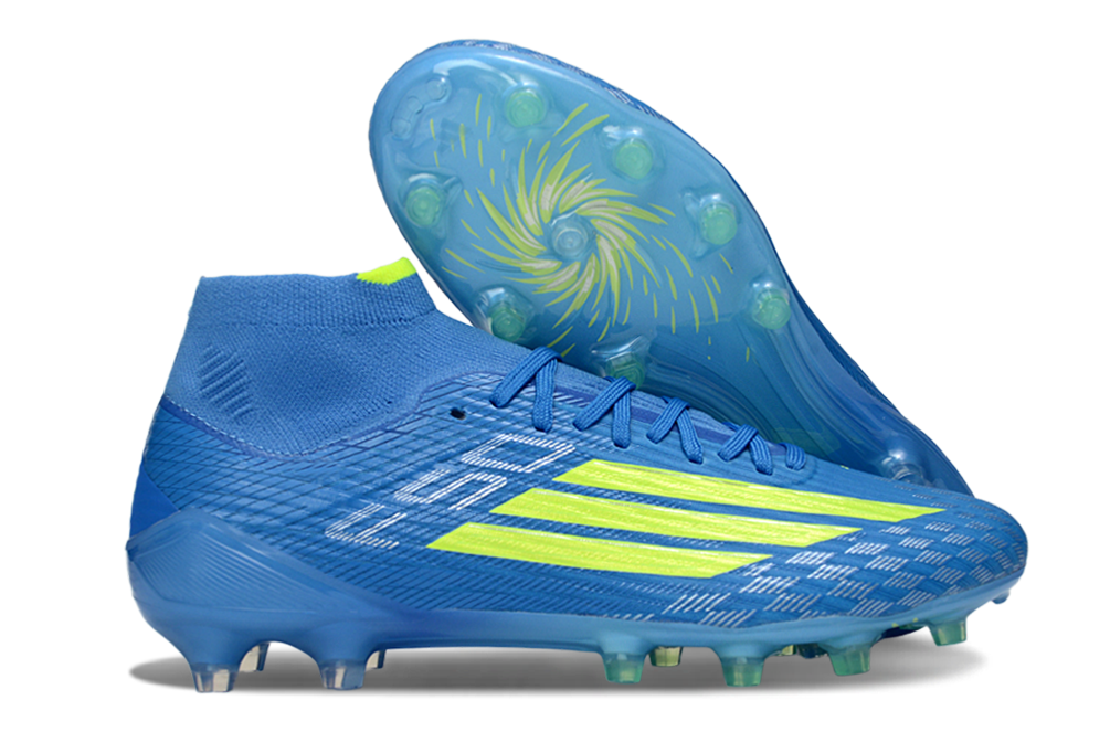 F50 FT ICE PRECISION BLAUW GEEL HOOG MET VETERS