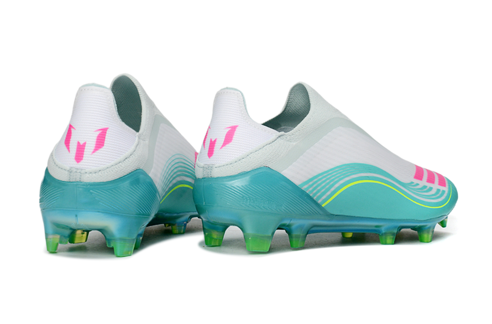 F50 TF MESSI ZONDER VETERS WIT GROEN